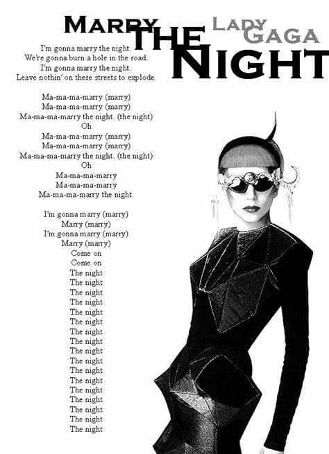 Marry the Night