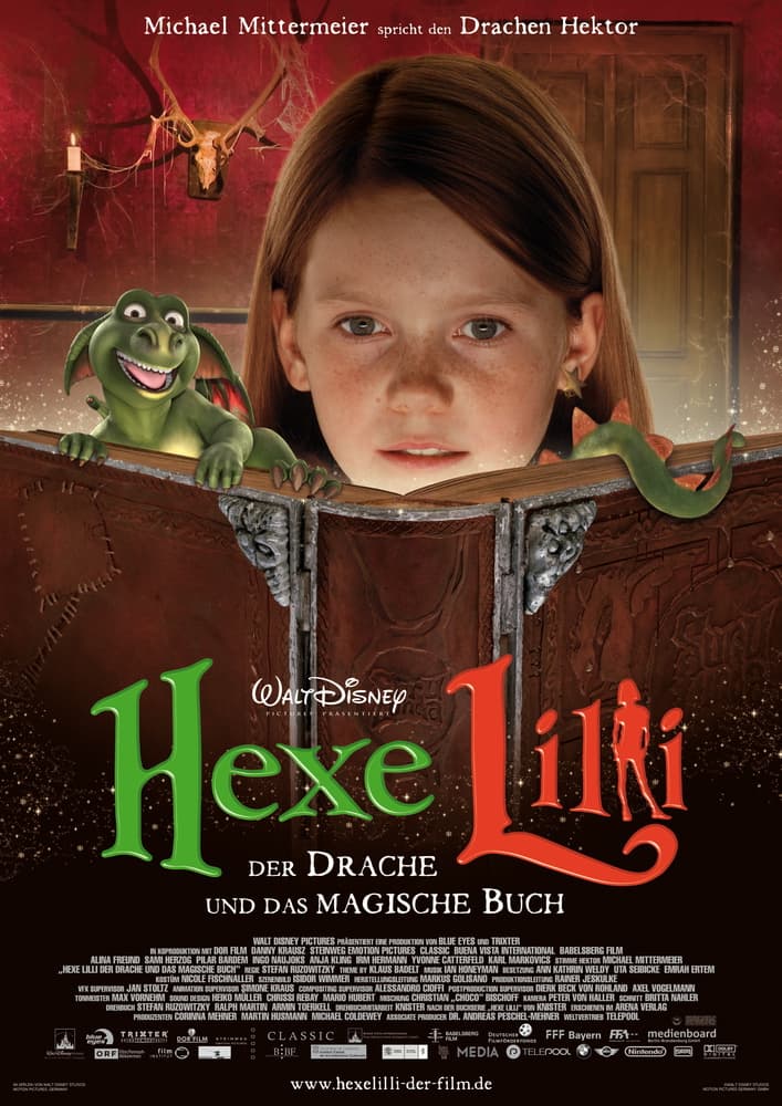 Lilly the Witch: The Dragon and the Magic Book