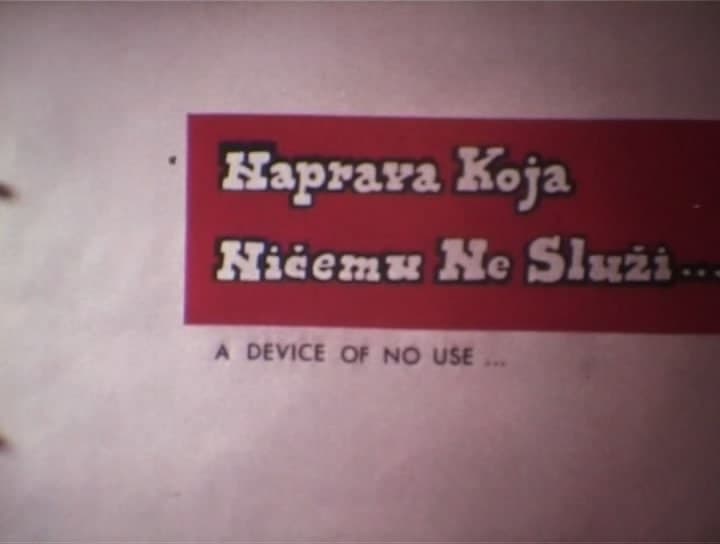 Naprava Koja Nicemu Ne Sluzi