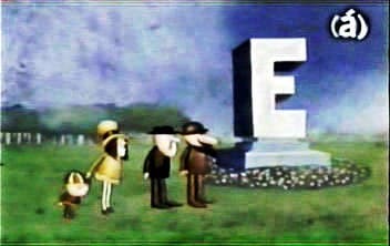 'E'