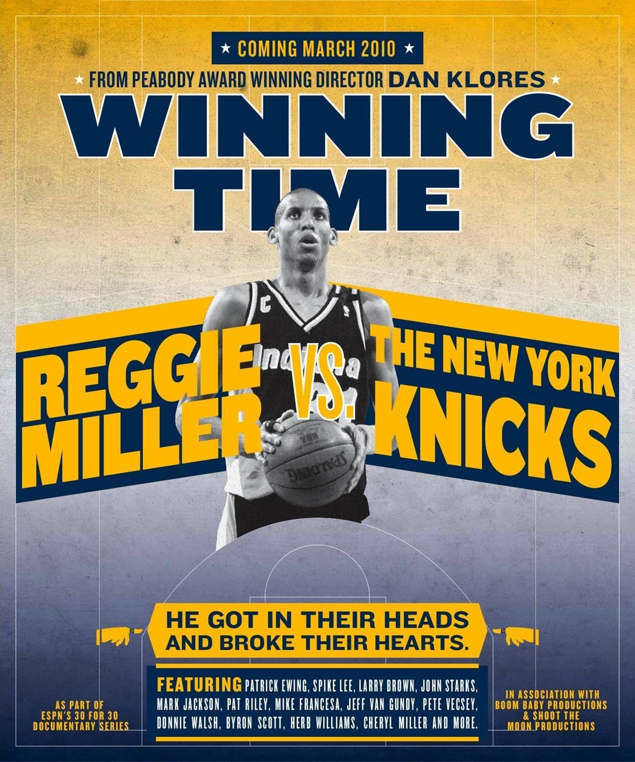 Winning Time: Reggie Miller vs. The New York Knicks