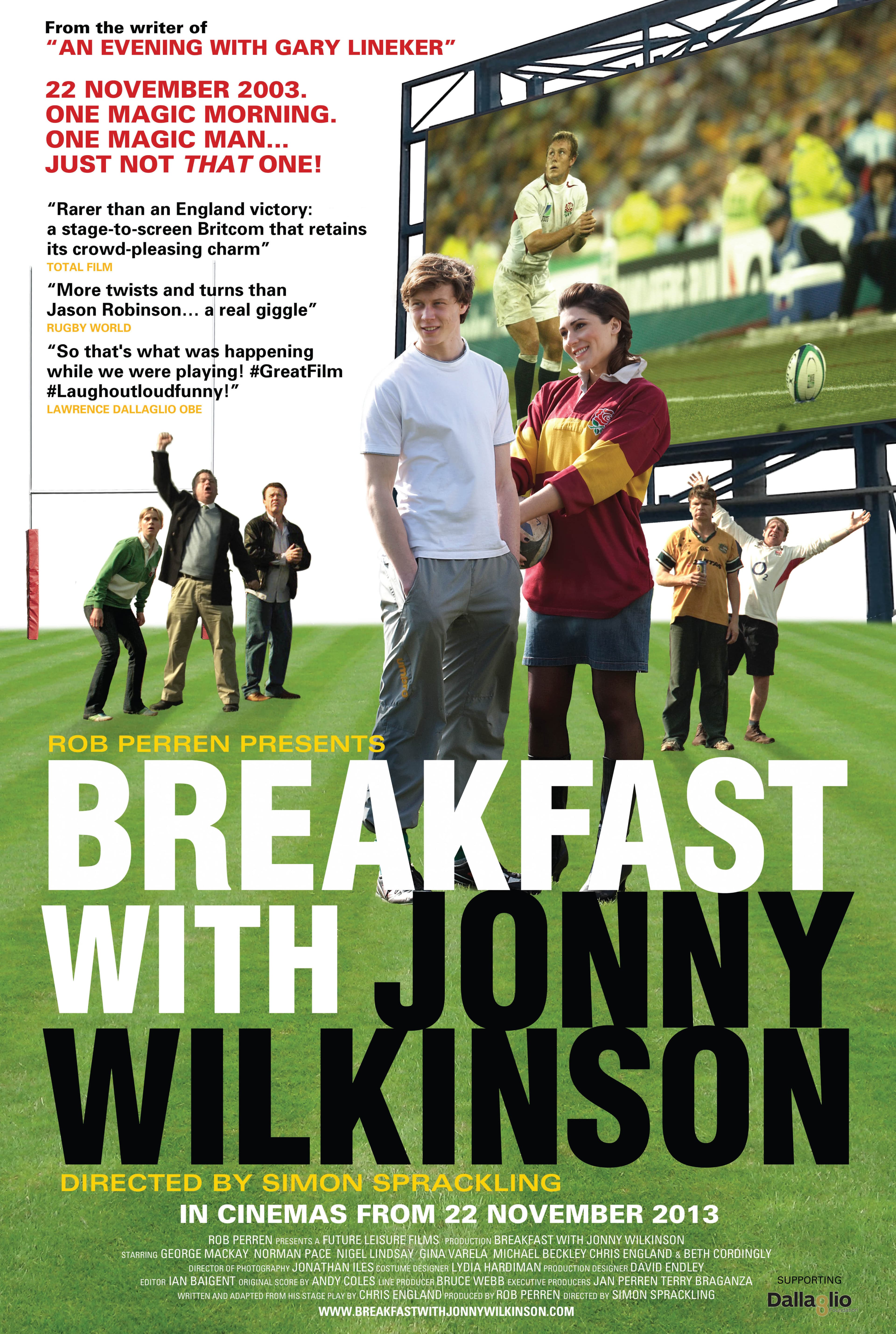 Breakfast with Jonny Wilkinson