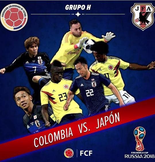 2018世界杯 哥伦比亚VS日本
