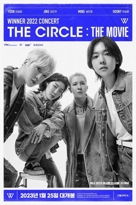 WINNER 2022 CONCERT THE CIRCLE : THE MOVIE