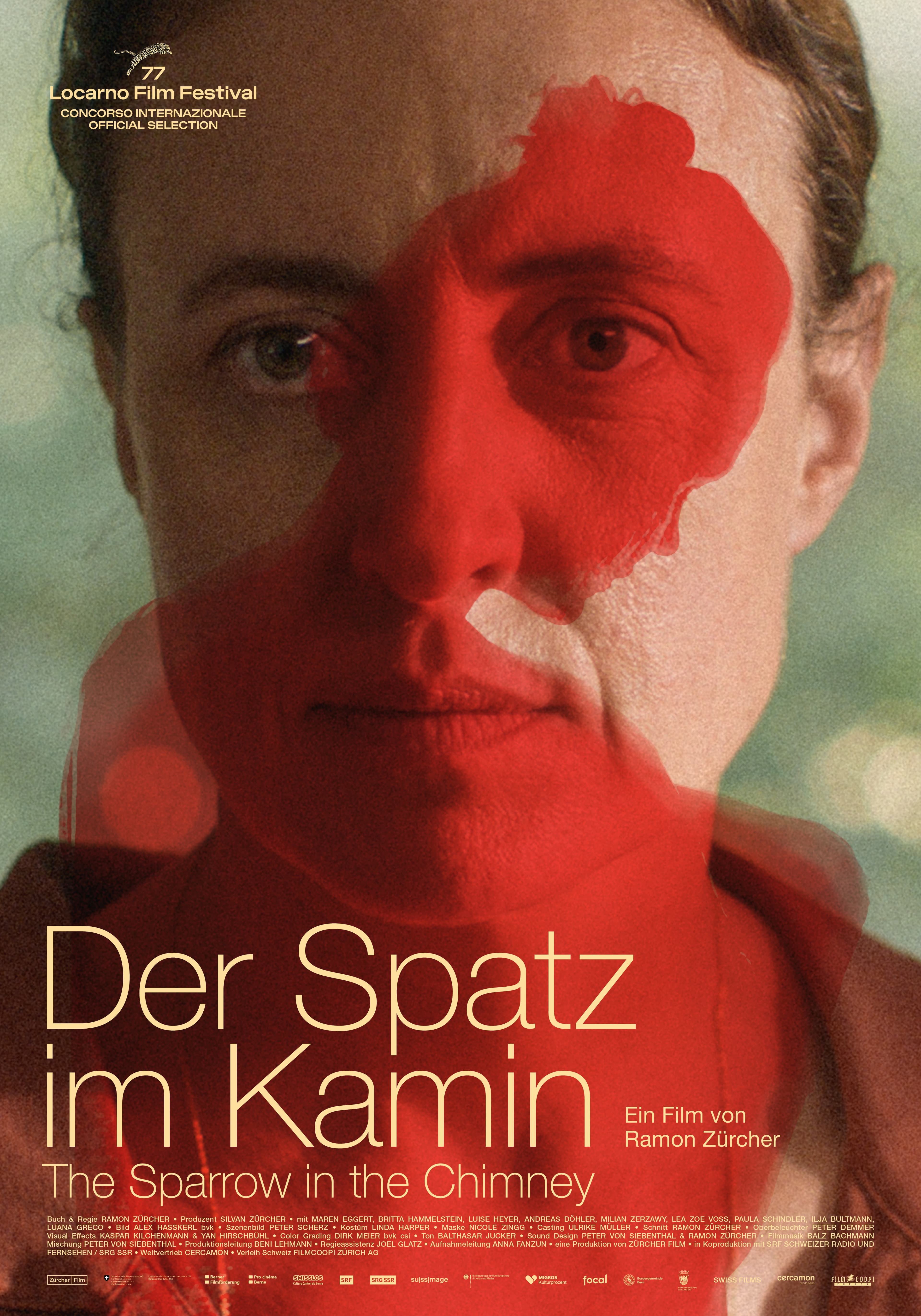 Der Spatz im Kamin