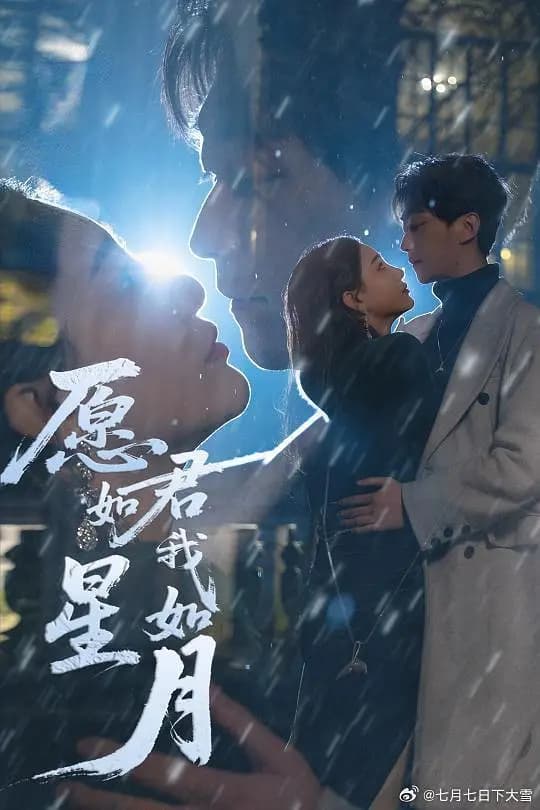 愿君如星我如月