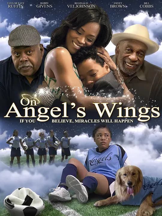 on angel's wings